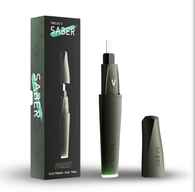 Saber Saber Hot Knife: Focus V Saber Electric Dab Tool - Forest Green