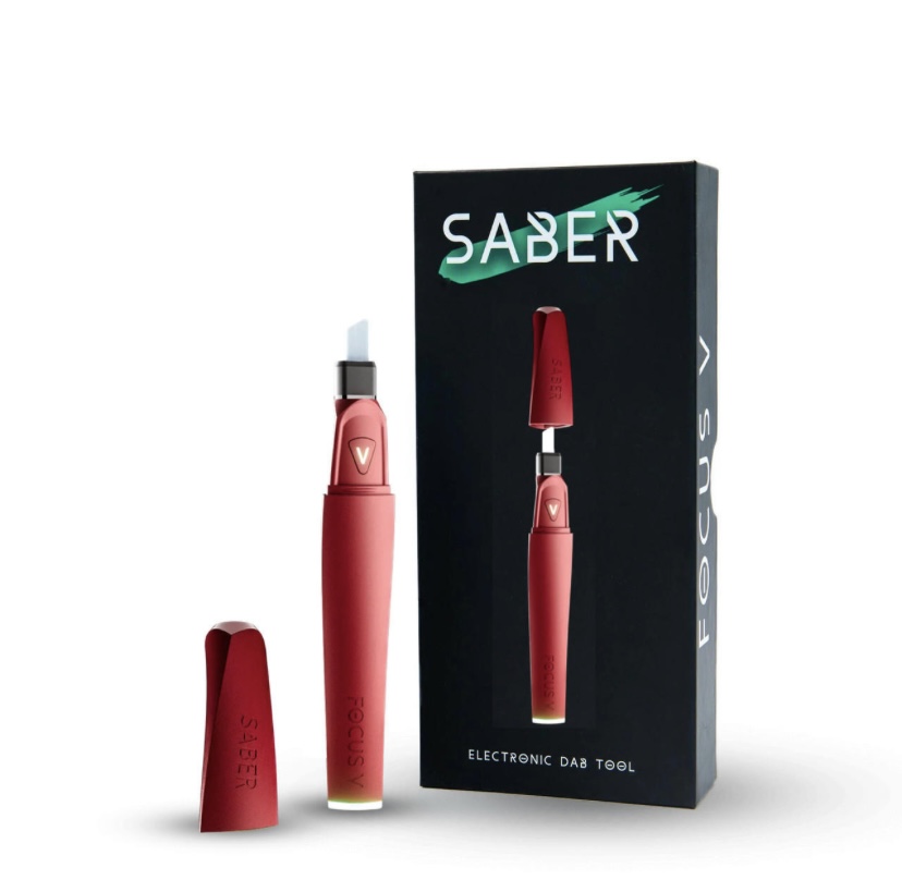 Focus Focus V Saber: Smart Electric Dab Tool - Bordeaux