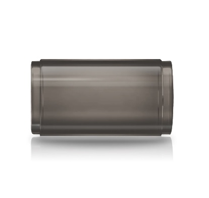 Hydrology9 Hydrology9 Borosilicate Glass Cylinder Tube -Black