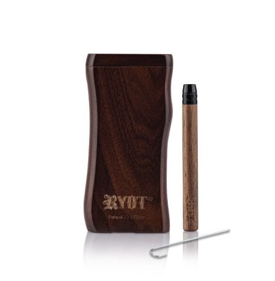 RYOT RYOT ERGONOMIC WOODEN DUGOUT SET WITH MAGNETIC POKER & TASTER BAT
