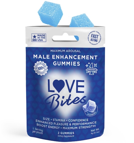 LOVE LOVE BITES | MALE ENHANCEMENT GUMMIES | 2 COUNT