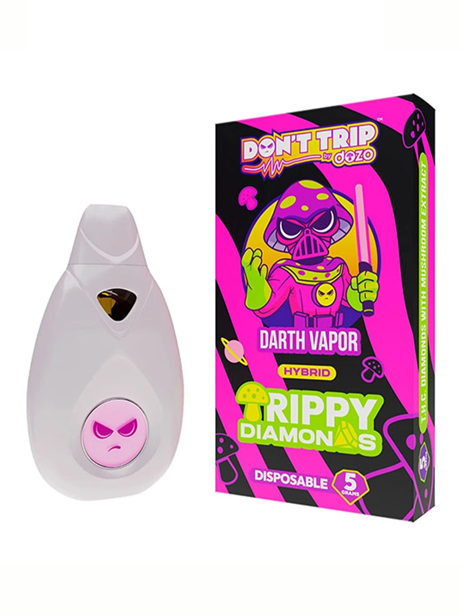 Magic Mushrooms Darth Vapor Dozo Don’t Trip Trippy Diamonds Disposable 5G