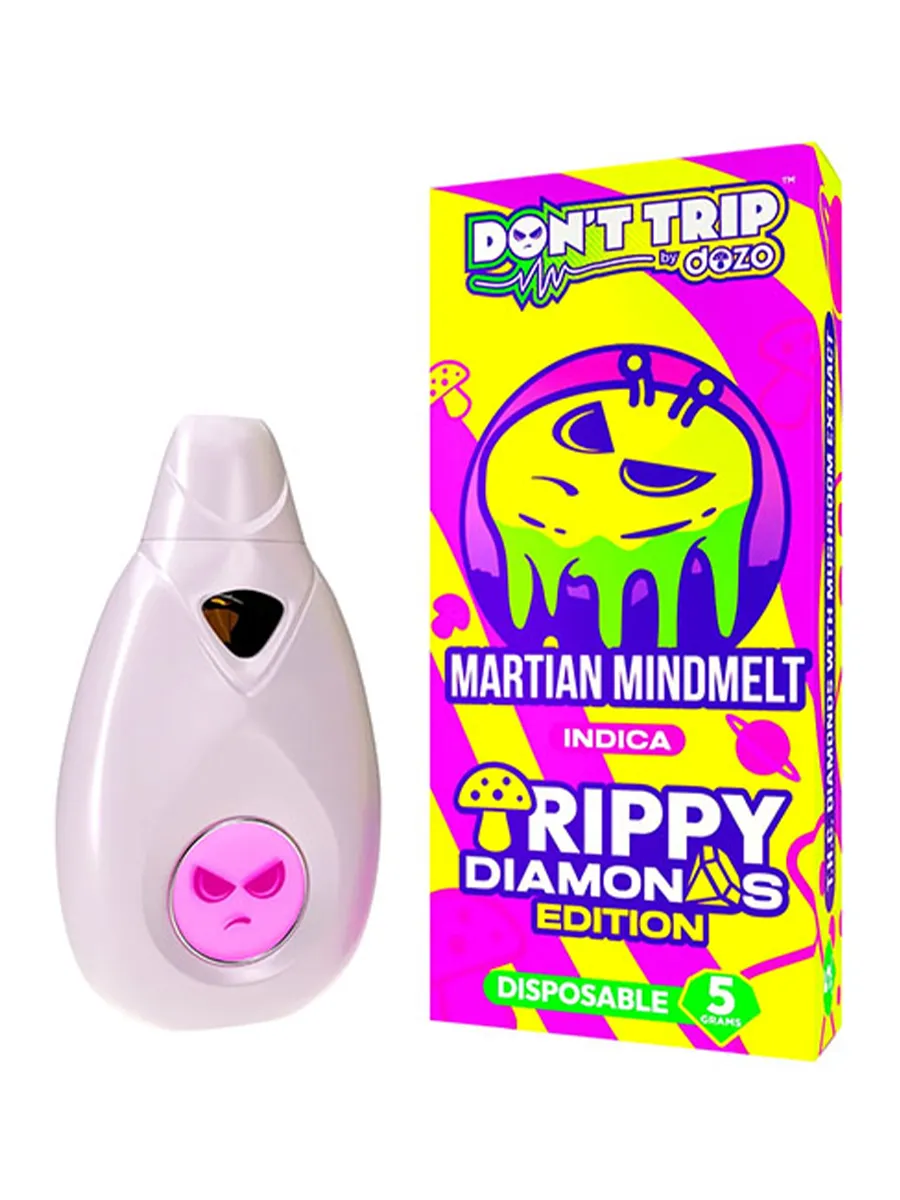Magic Mushrooms Martian Mindmelt Dozo Don’t Trip Trippy Diamonds Disposable 5G