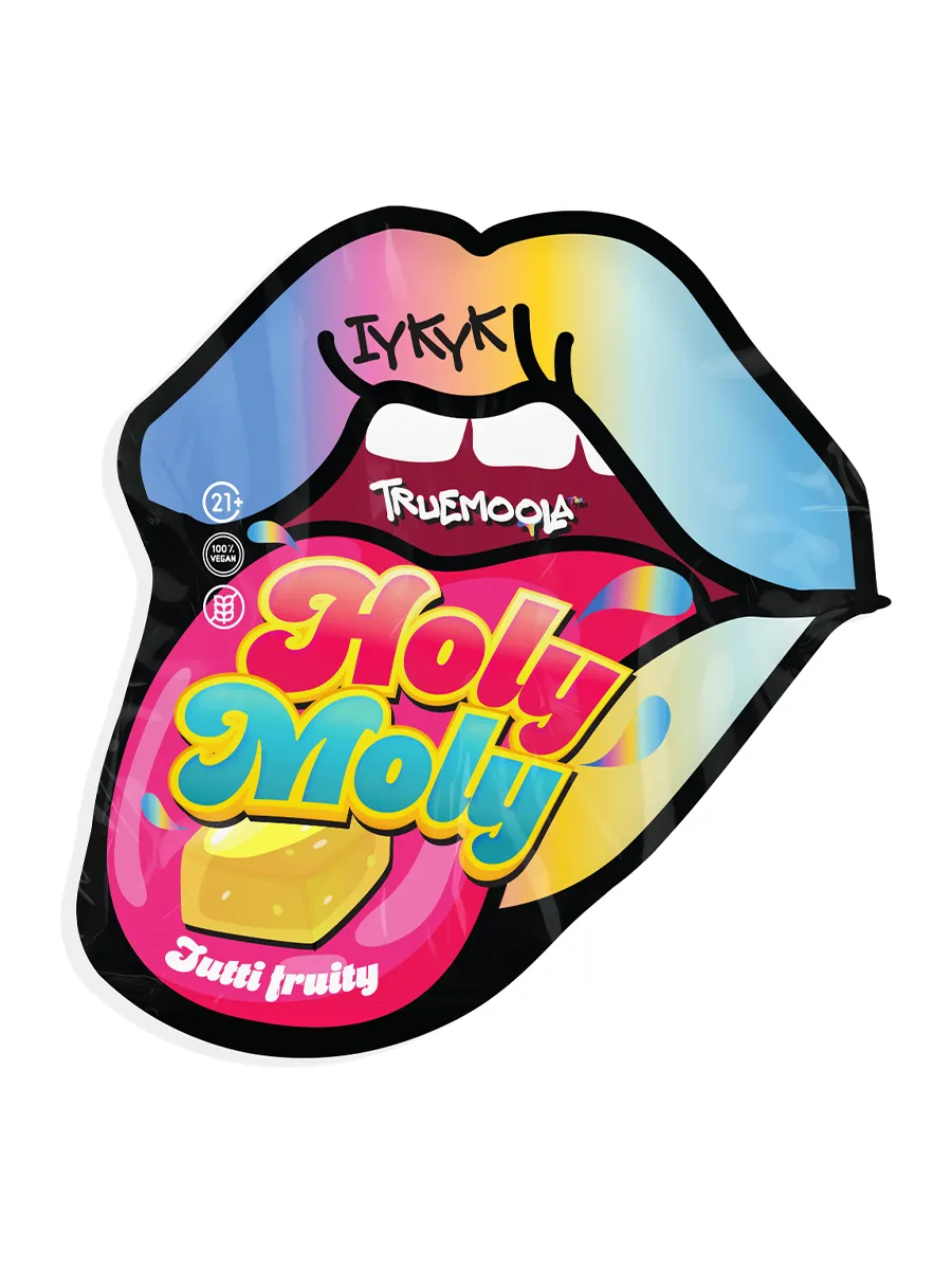 Magic Mushrooms Tutti Fruity Truemoola Holy Moly Mushroom Gummies 10ct