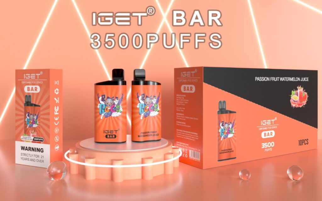 iGET® iGET® BAR – Passion Fruit Watermelon Juice (10PCs)