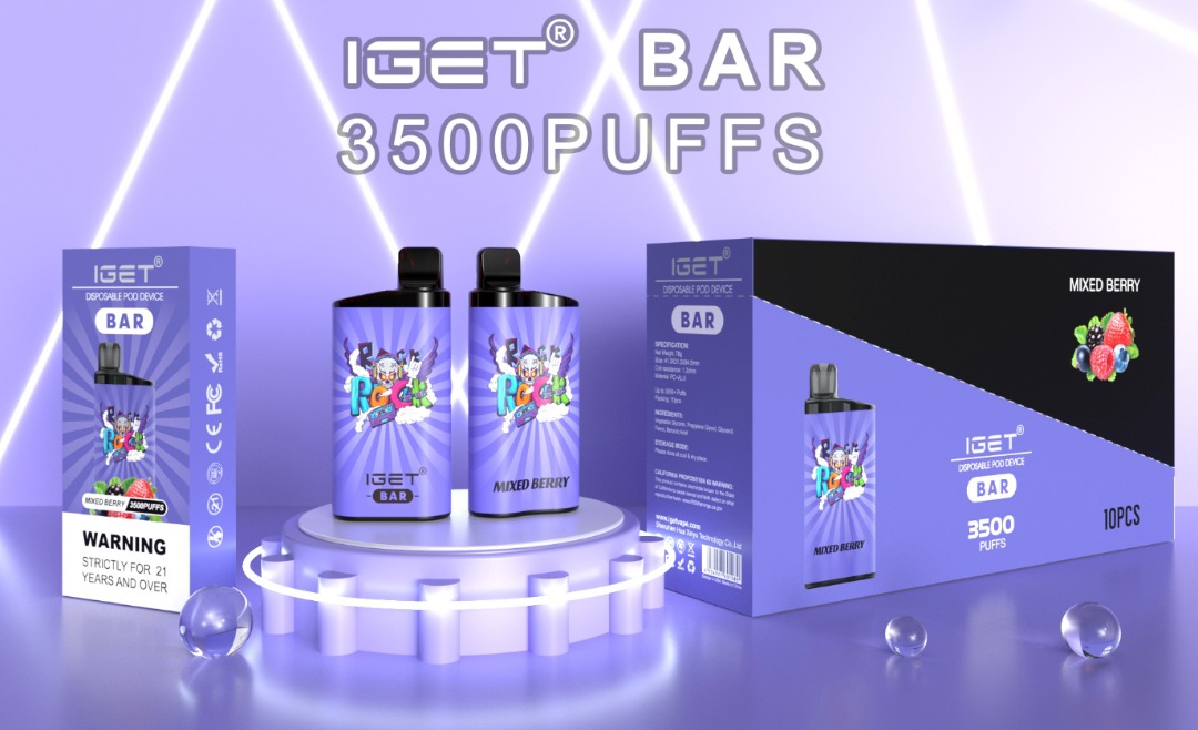 Vaporizers Direct iGET® BAR – Mixed Berry (10PCs)