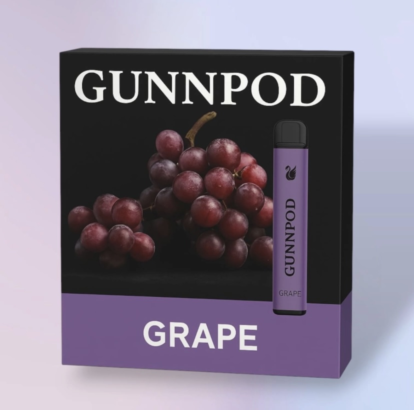 Vaporizers Direct Gunnpod 2000 - Grape - 10 pack