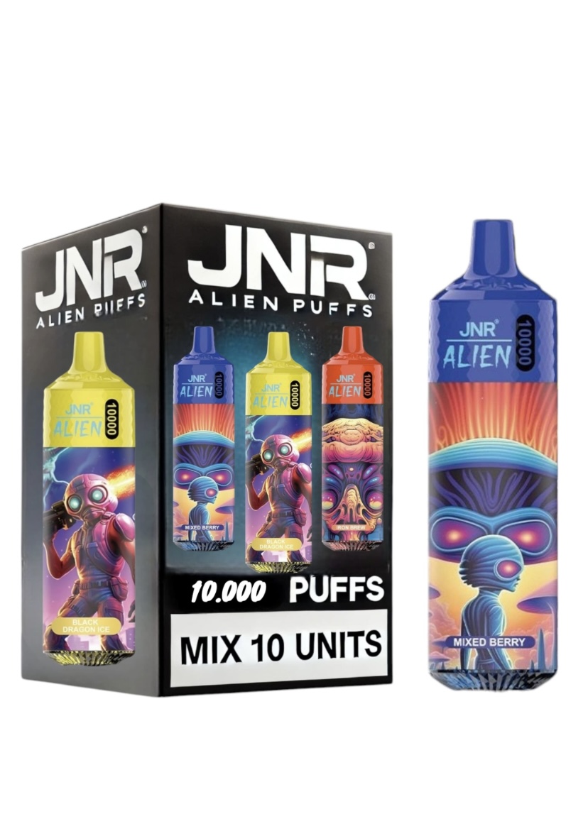 Vaporizers Direct Jnr Alien 10000 puffs - 10 pack vape wholesale