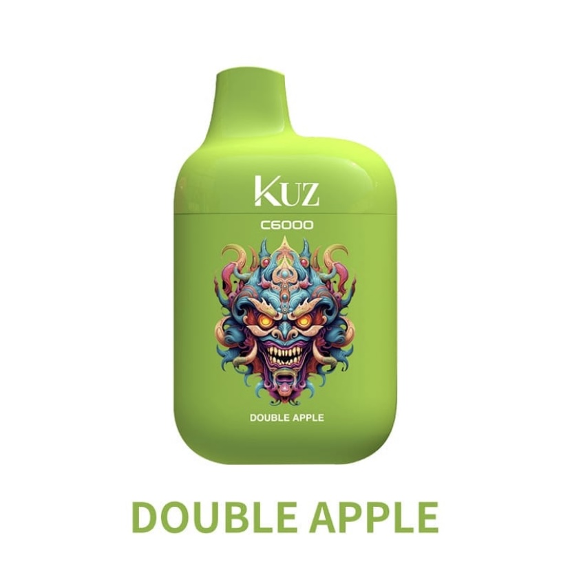 KUZ KUZ C6000 PUFFS – DOUBLE APPLE