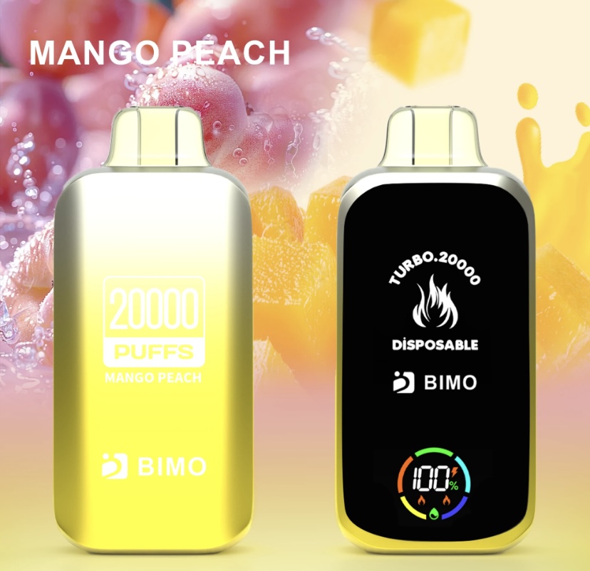 BIMO BIMO Turbo 20000 Puffs – Mango Peach