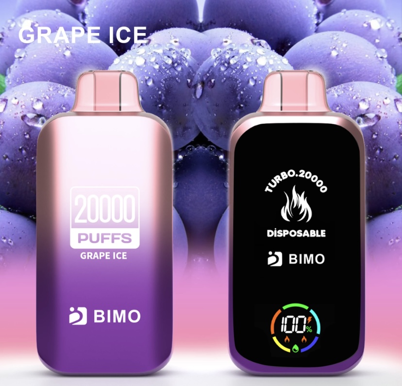 BIMO BIMO Turbo 20000 Puffs – Grape Ice