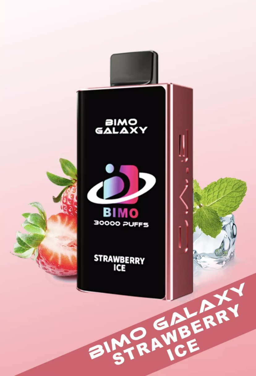 BIMO BIMO Galaxy 30000 Puffs – Strawberry Ice