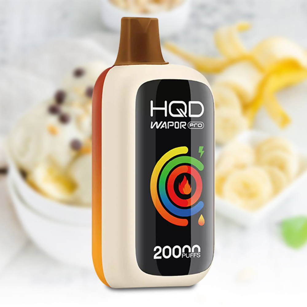 HQD HQD Cuvie Slick 20000 Puffs Banana Ice