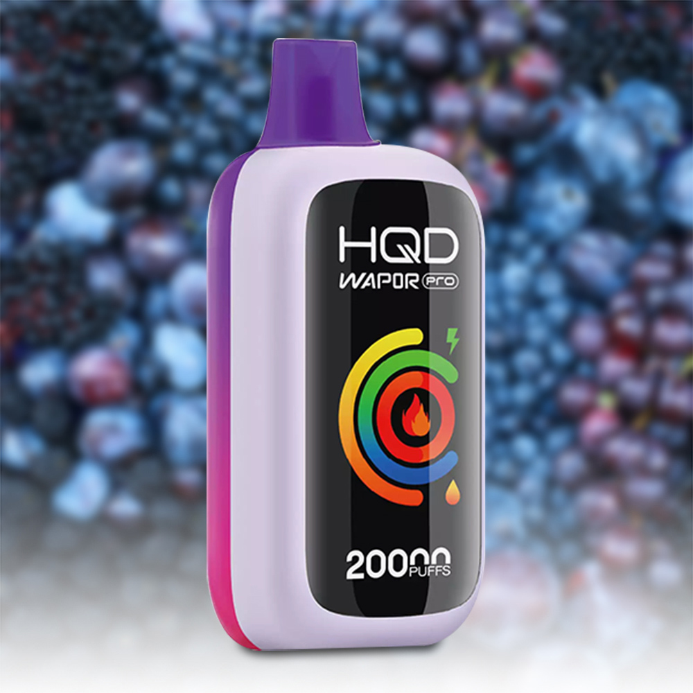 HQD HQD Cuvie Slick 20000 Puffs Blueberry Raspberry Grape