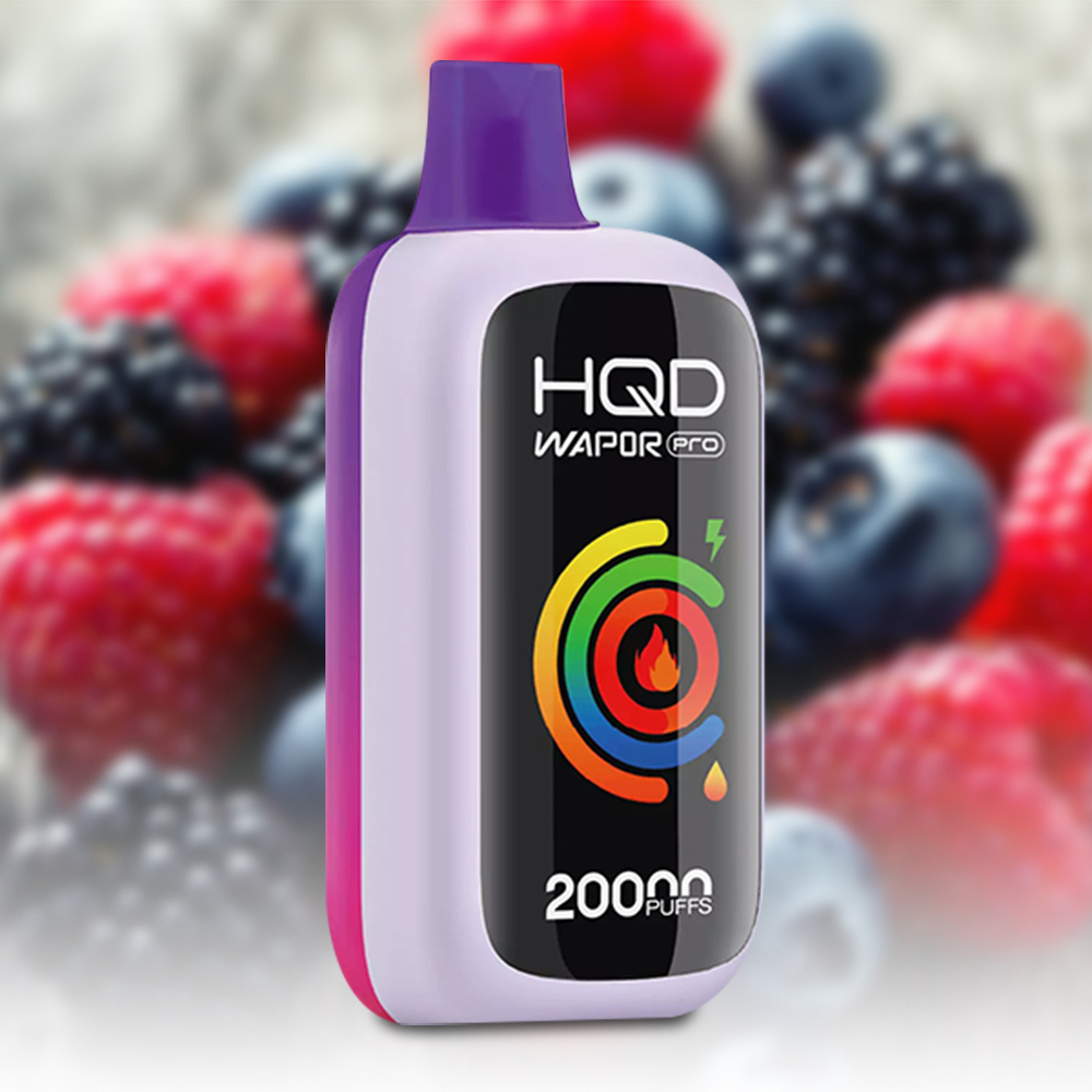 HQD HQD Cuvie Slick 20000 Puffs Blueberry Raspberry