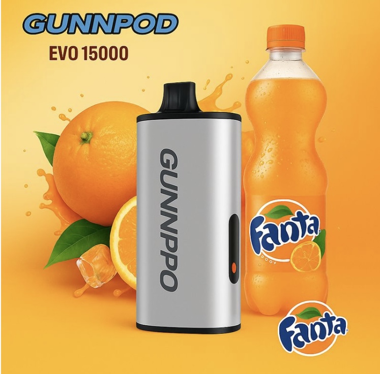 Gunnpod Gunnpod EVO Ice Orange Soda "Fanta" 15K