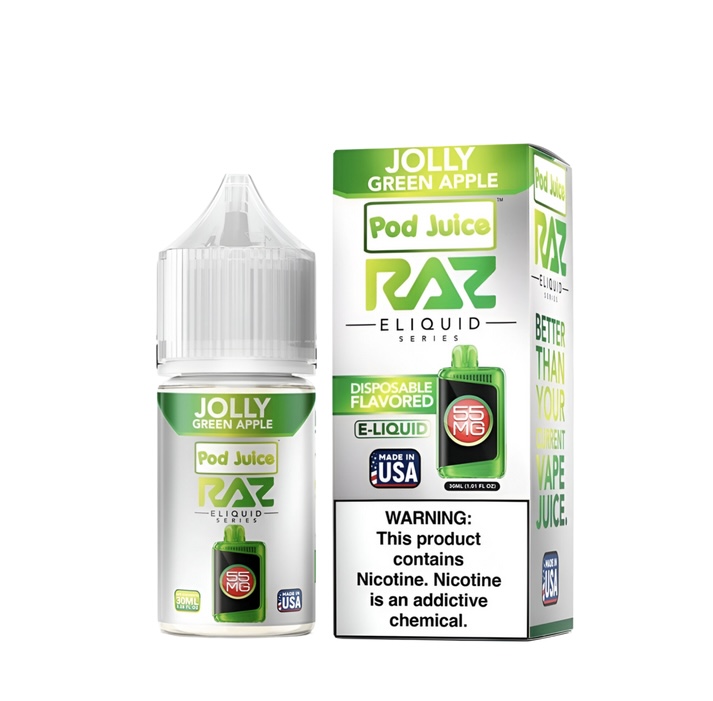 Pod Pod Juice x Raz Salt Nicotine Vape Juice