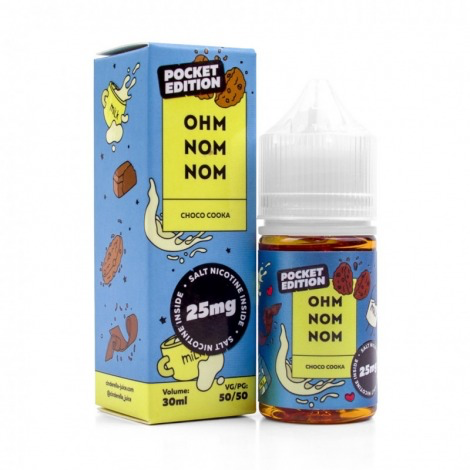 Ohm Ohm Nom Nom Salt Choco Cooka 30 ml