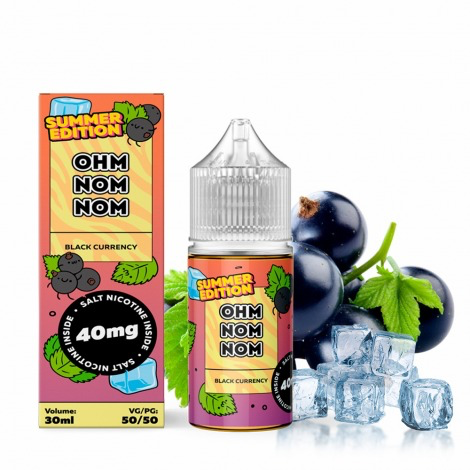 Ohm Ohm Summer Salt Black Currency 30 ml