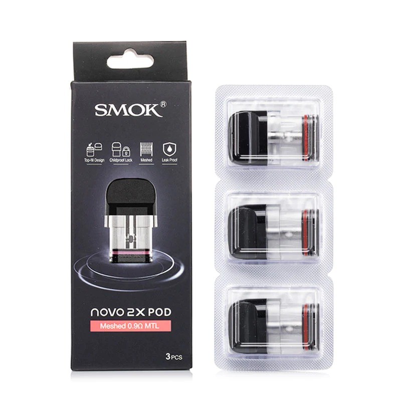 SMOK SMOK Novo 2X Replacement Pod Cartridge (3pcs/pack)