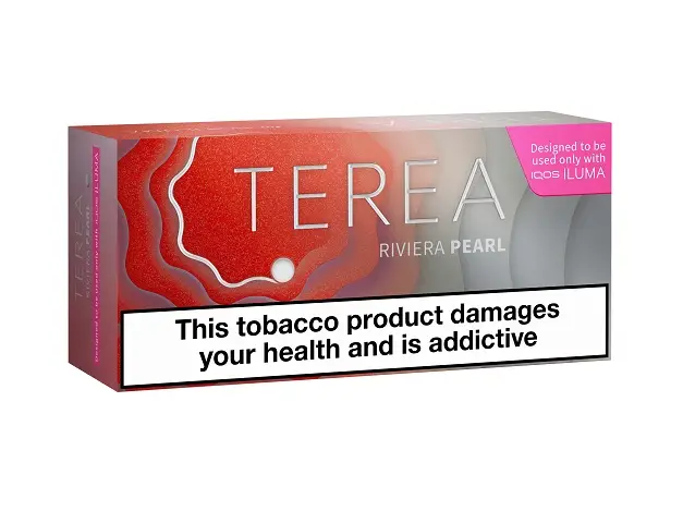 IQOS IQOS TEREA Sticks Riviera Pearl x 10 Packs (Carton)