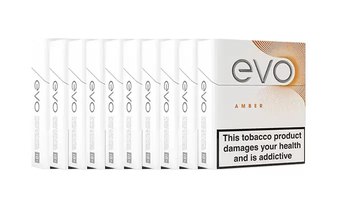 Ploom Ploom EVO Tobacco Sticks Amber x 10 (Carton) (200 Sticks)