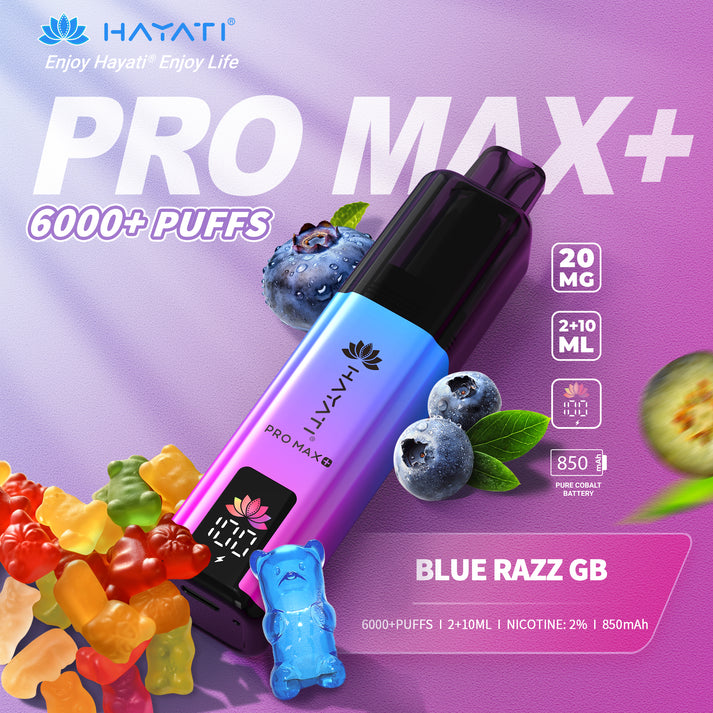 Hayati Hayati Pro Max Plus Blue Razz GB