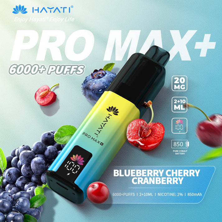 Hayati Hayati Pro Max Plus Blueberry Cherry Cranberry