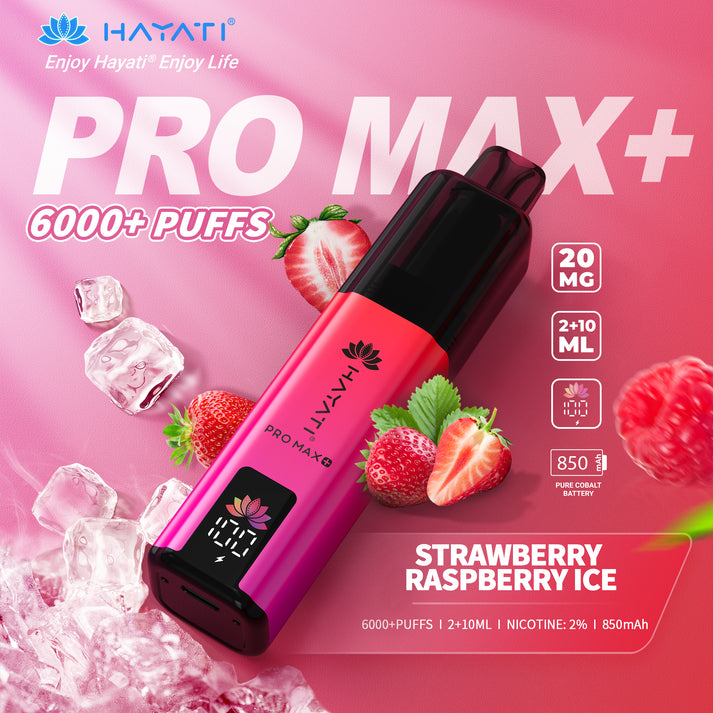 Hayati Hayati Pro Max Plus Strawberry Raspberry Ice