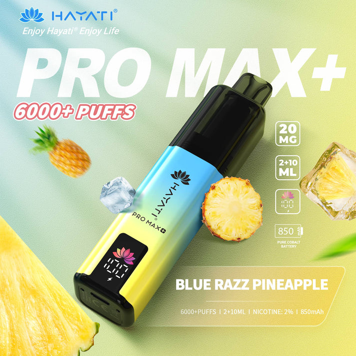 Hayati Hayati Pro Max Plus Blue Razz Pineapple