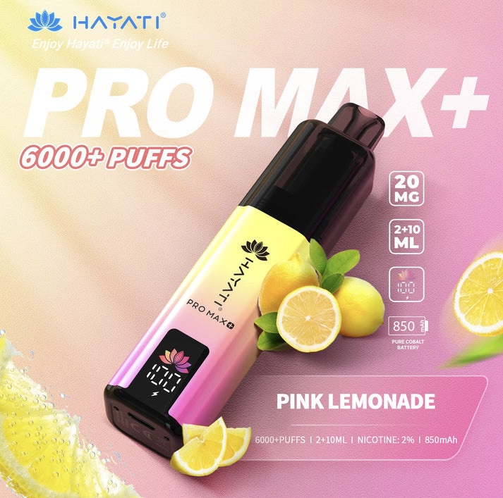 Hayati Hayati Pro Max Plus Pink  Lemonade