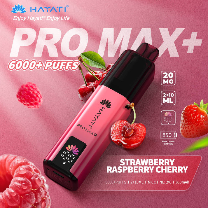Hayati Hayati Pro Max Plus Strawberry Raspberry Cherry