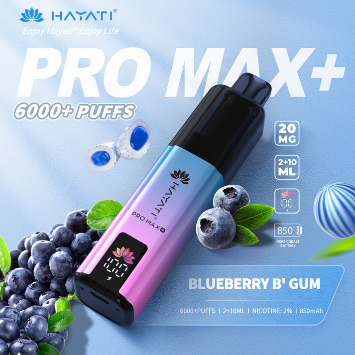 Hayati Hayati Pro Max Plus Blueberry Bubblegum