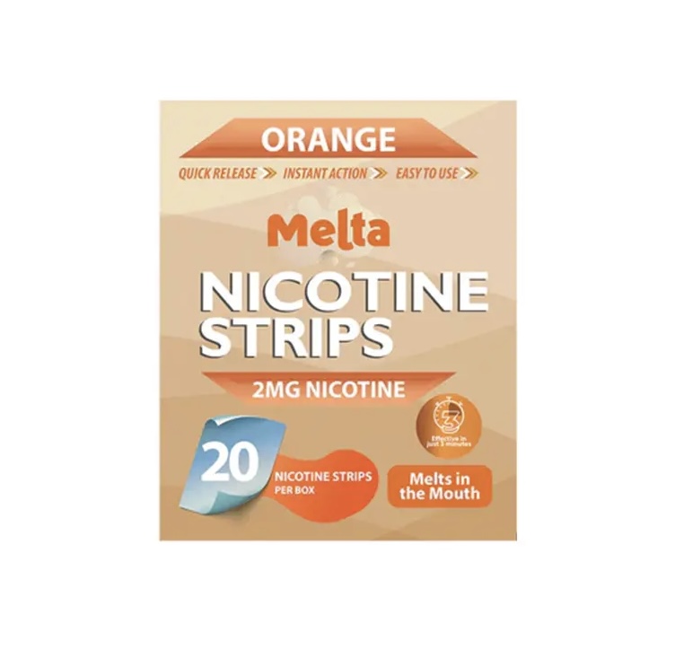 Melta Melta Nicotine Strips Orange