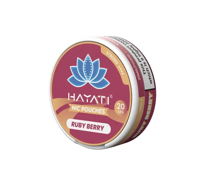 Hayati Hayati Nicotine Pouches - Ruby Berry