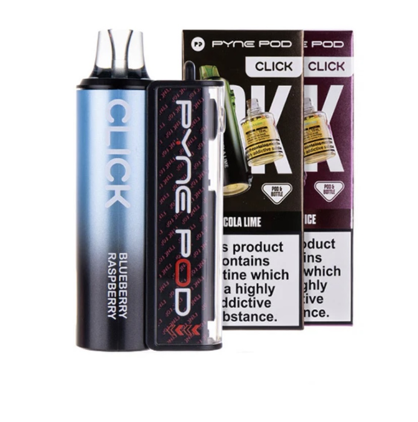Vaporizers Direct Pyne Pod Click 50k Prefilled Pod Kit Bundle