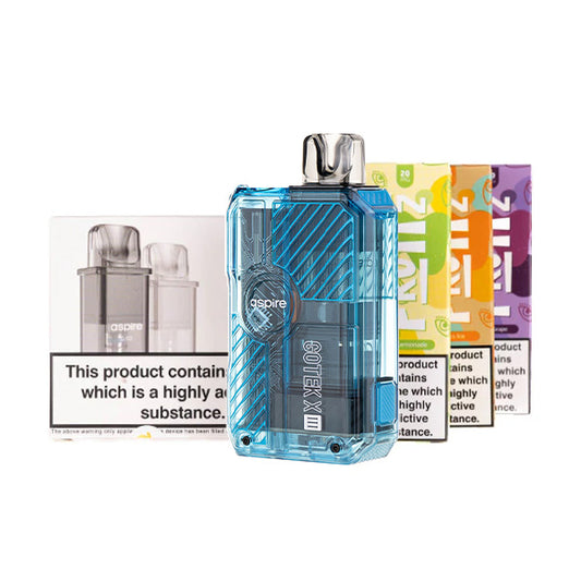Vaporizers Direct Aspire GoTek X3 Pod Kit Bundle