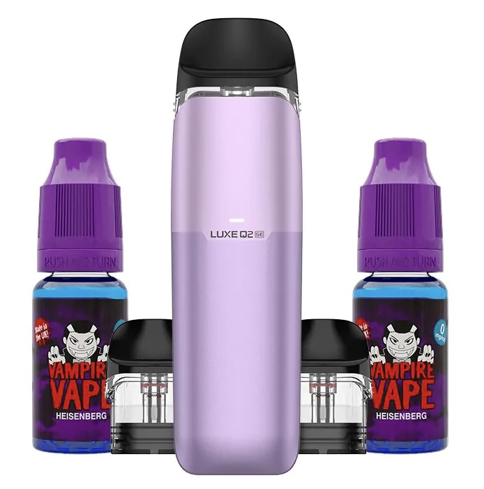 Vaporizers Direct Vaporesso Luxe Q2 SE Kit & E-Liquids Bundle