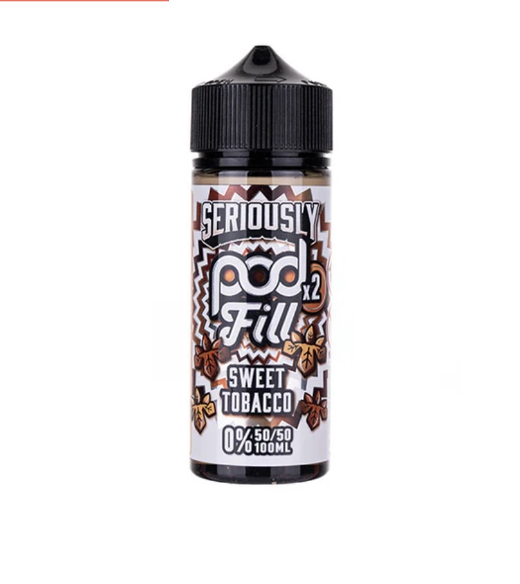 Sweet Sweet Tobacco 100ml (50/50) Shortfill by Seriously Pod Fill 2