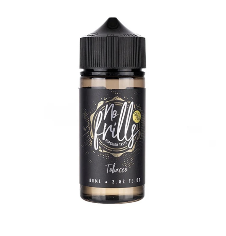 Tobacco Tobacco 80ml (50/50) Shortfill E-liquid by No Frills
