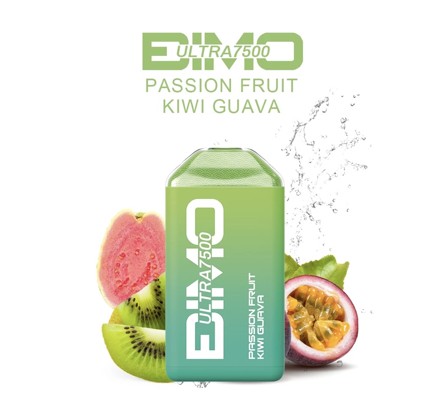 BIMO BIMO Ultra 7500 Puffs – Passion fruit Kiwi Guava