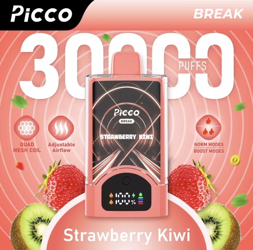 Picco Picco Break 30000 Puffs – Strawberry Kiwi