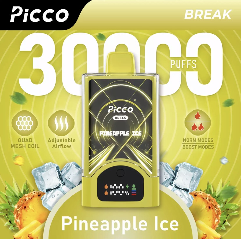 Picco Picco Break 30000 Puffs – Pineapple Ice