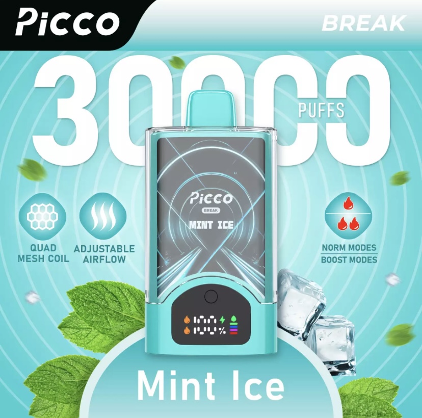 Picco Picco Break 30000 Puffs – Mint Ice