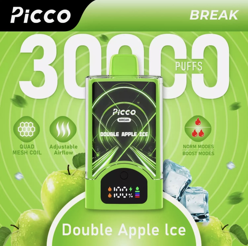 Picco Picco Break 30000 Puffs – Double Apple