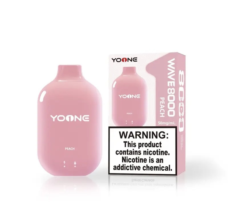 YOONE YOONE WAVE 9000 PUFF – PEACH
