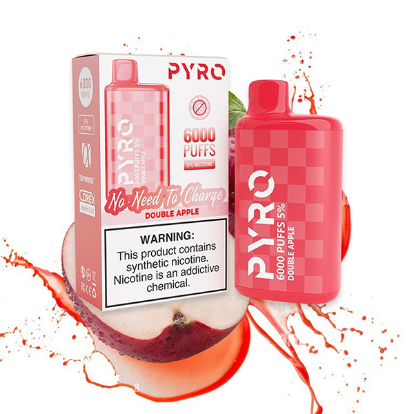 PYRO PYRO 6000 Puffs Double Apple