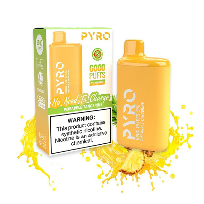 PYRO PYRO 6000 Puffs Pineapple Tangerine