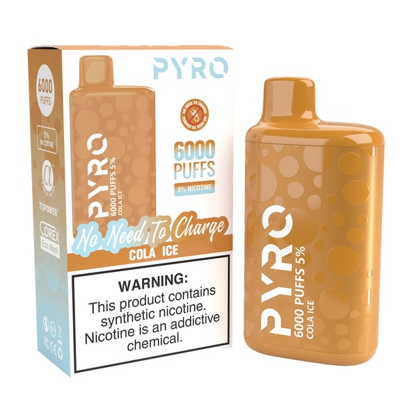 PYRO PYRO 6000 PUFF Cola Ice