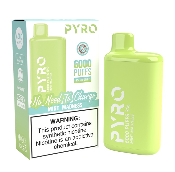 PYRO PYRO 6000 PUFF Mint Madness